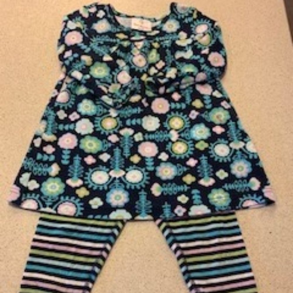 Hanna Andersson Dress and Leggings